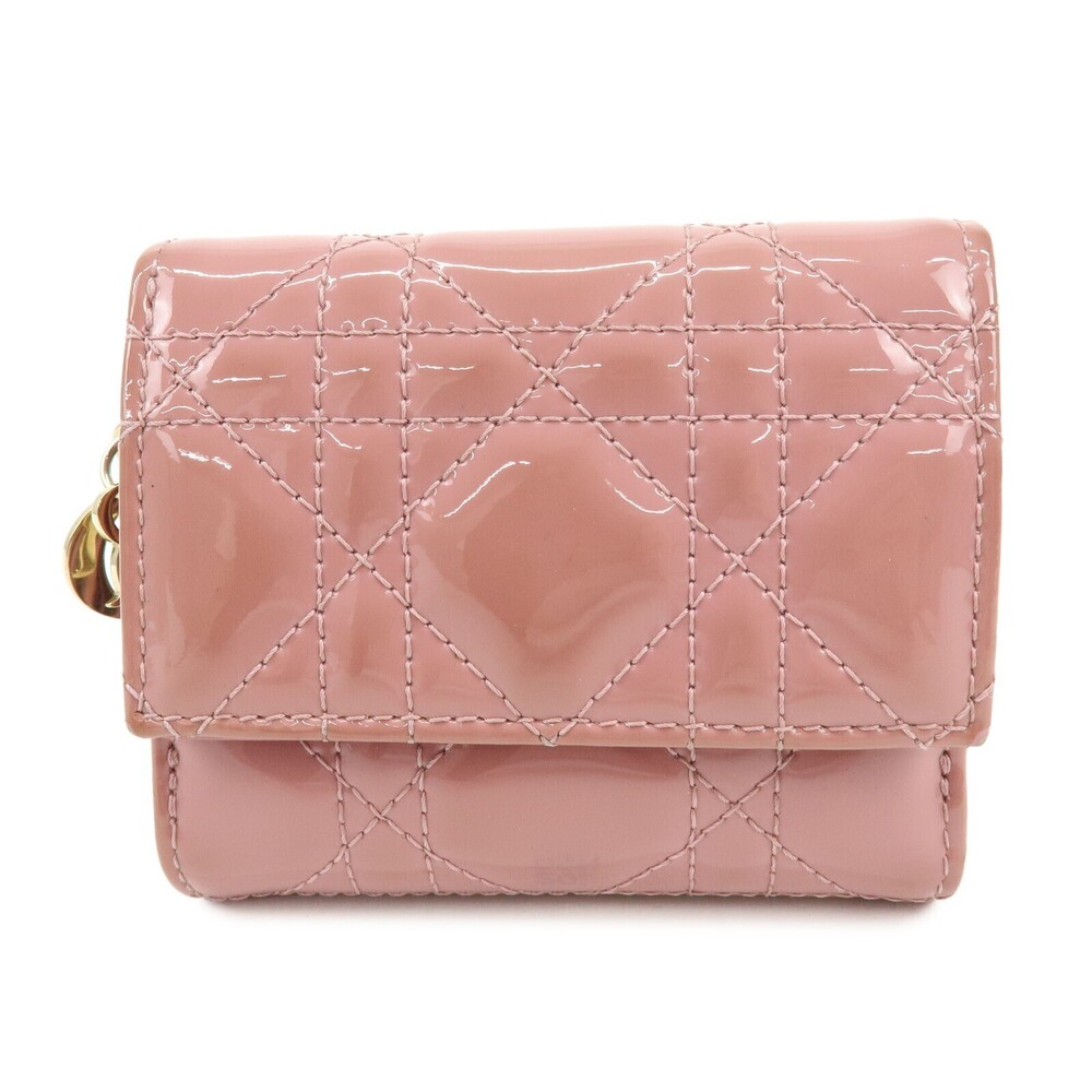 Christian Dior Lady Dior Cannage Quilt Leather Mini